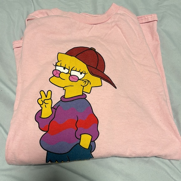 Lisa Simpson pink tee-shirt - Picture 5 of 5